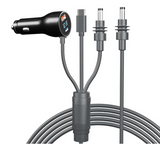 Starlink Mini 3-in-1 DC Power Cable 3.0M, USB C, DC Plug and Cigarette Lighter Plug