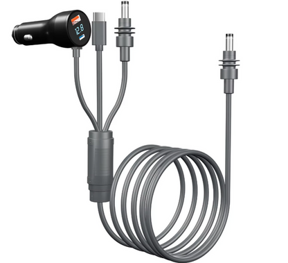 Starlink Mini 3-in-1 DC Power Cable 3.0M, USB C, DC Plug and Cigarette Lighter Plug