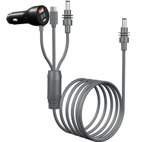 Starlink Mini 3-in-1 DC Power Cable 3.0M, USB C, DC Plug and Cigarette Lighter Plug