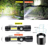 7-in-1 Rechargeable UV Flashlight – Versatile, Powerful, Waterproof