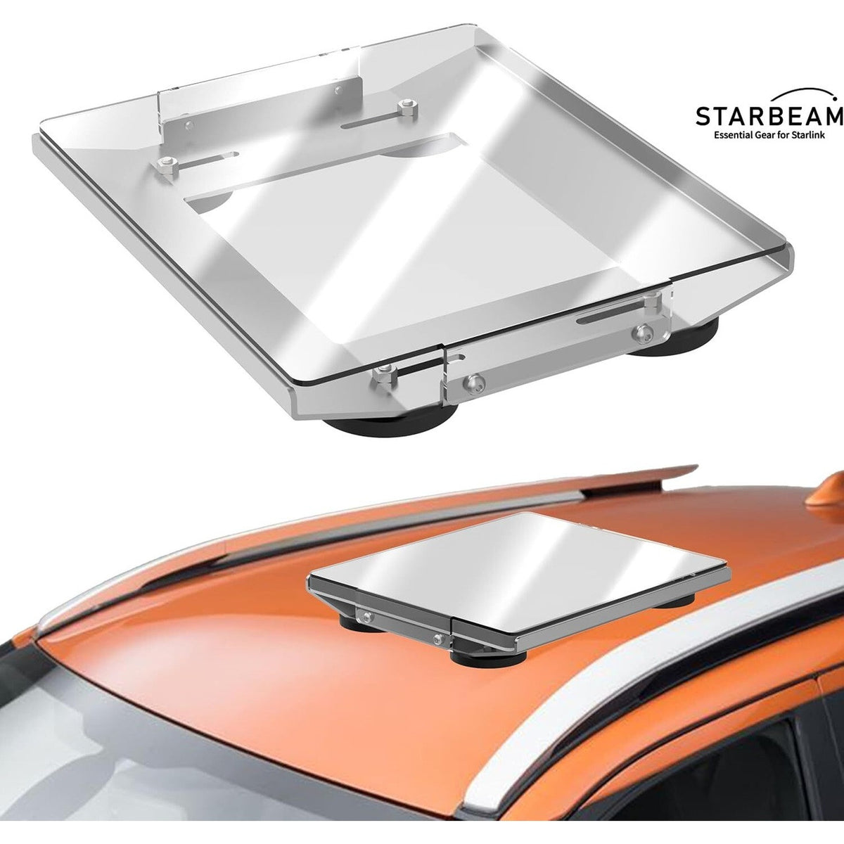 Protective Magnetic Mount for Starlink Mini