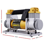 GIANTZ 12V Air Compressor – 200L/min Portable Inflator & Deflator