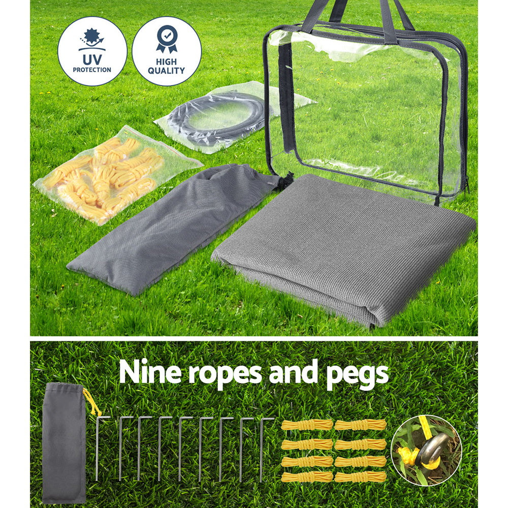 Caravan Privacy Screen for Roll Out Awning 3.7X1.95M
