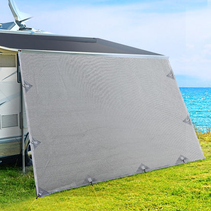 Caravan Privacy Screen for Roll Out Awning 4Mx1.95M