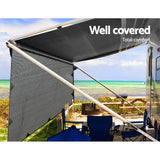 Caravan Privacy Screen for Roll Out Awning 4.6x1.95M