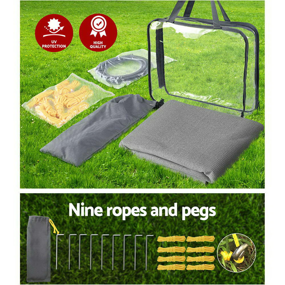 Caravan Privacy Screen for Roll Out Awning 4.6x1.95M
