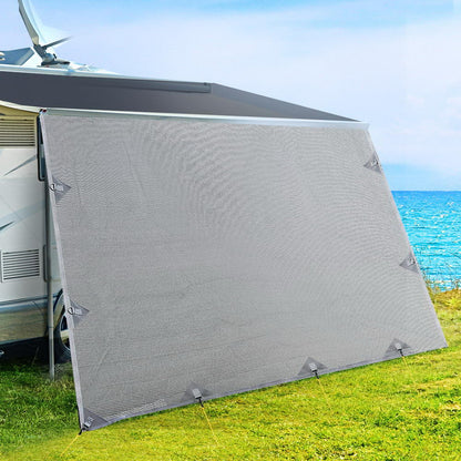 Caravan Privacy Screen for Roll Out Awning 4.6x1.95M