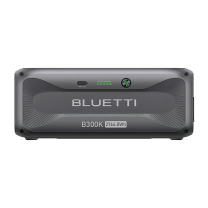 BLUETTI B300K Expansion Battery – 2,764.8Wh LiFePO₄, 4,000+ Life Cycles, Compatible with AC300 / AC500