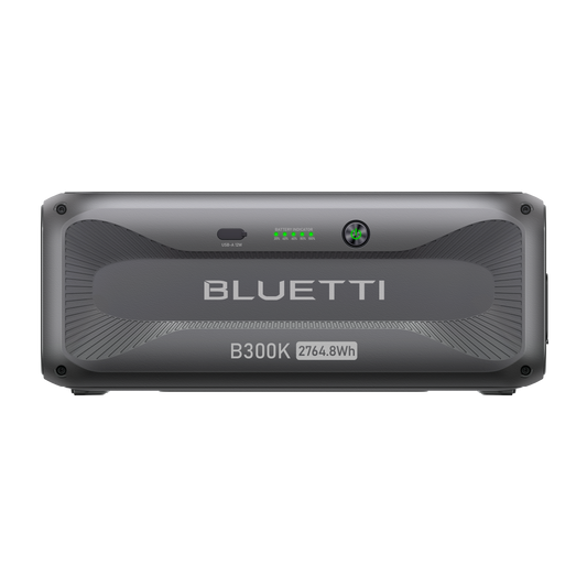 BLUETTI B300K Expansion Battery – 2,764.8Wh LiFePO₄, 4,000+ Life Cycles, Compatible with AC300 / AC500