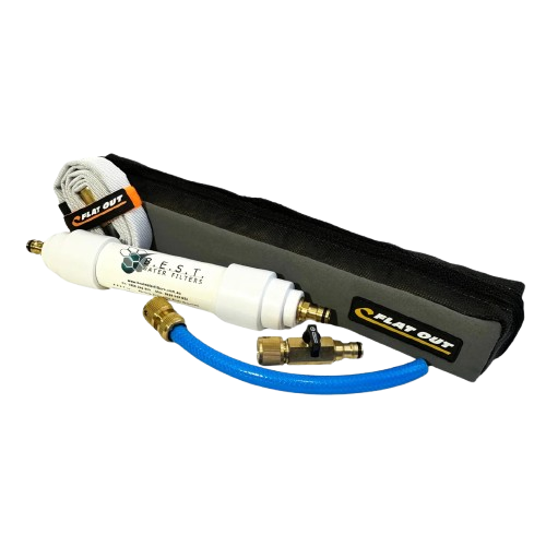 Caravan Off-Grid Water Kit – 110L Bladder, Pump, Filter Kit & Hoses