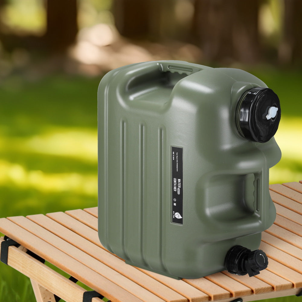 Weisshorn 25L Water Container Jerry Can – Green