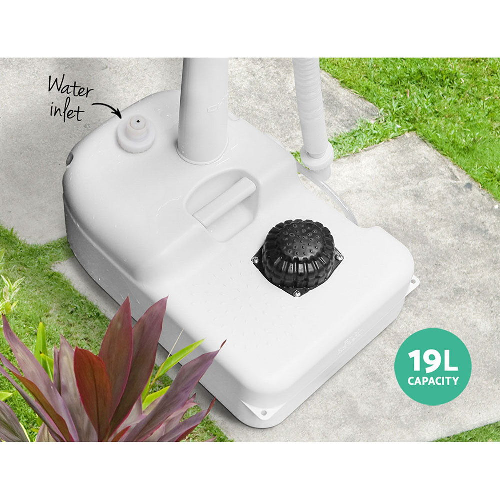 Weisshorn Portable Camping Hand Wash Sink – 19L Water Capacity