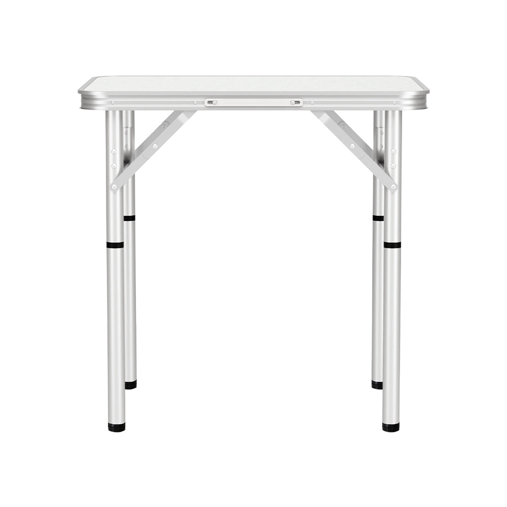 Weisshorn 60CM Folding Camping Table – Adjustable & Portable Outdoor Picnic Desk