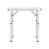 Weisshorn 60CM Folding Camping Table – Adjustable & Portable Outdoor Picnic Desk