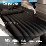 Weisshorn Inflatable Car Mattress – SUV Back Seat Camping Bed | 134 x 78cm | Black