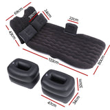Weisshorn Inflatable Car Mattress – SUV Back Seat Camping Bed | 176 x 80cm | Charcoal