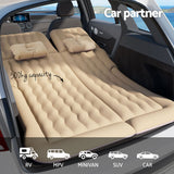 Weisshorn Inflatable Car Mattress – SUV Back Seat Camping Bed | 175 x 130cm | Beige