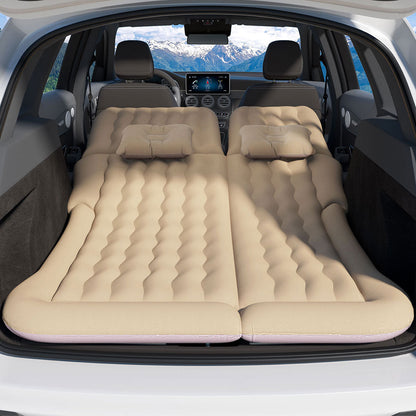 Weisshorn Inflatable Car Mattress – SUV Back Seat Camping Bed | 175 x 130cm | Beige