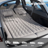 Weisshorn Inflatable Car Mattress – SUV Back Seat Camping Bed | 175 x 130cm | Grey