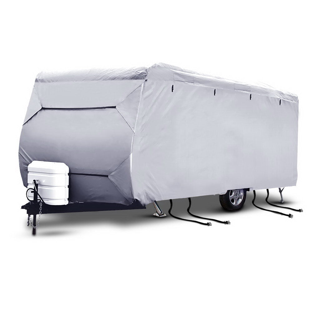 Weisshorn 18-20ft Caravan Cover  – 4-Layer UV & Water-Resistant Protection