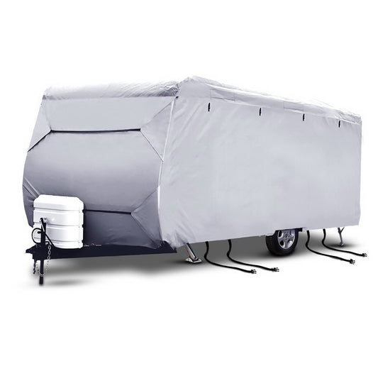 Weisshorn 18-20ft Caravan Cover  – 4-Layer UV & Water-Resistant Protection