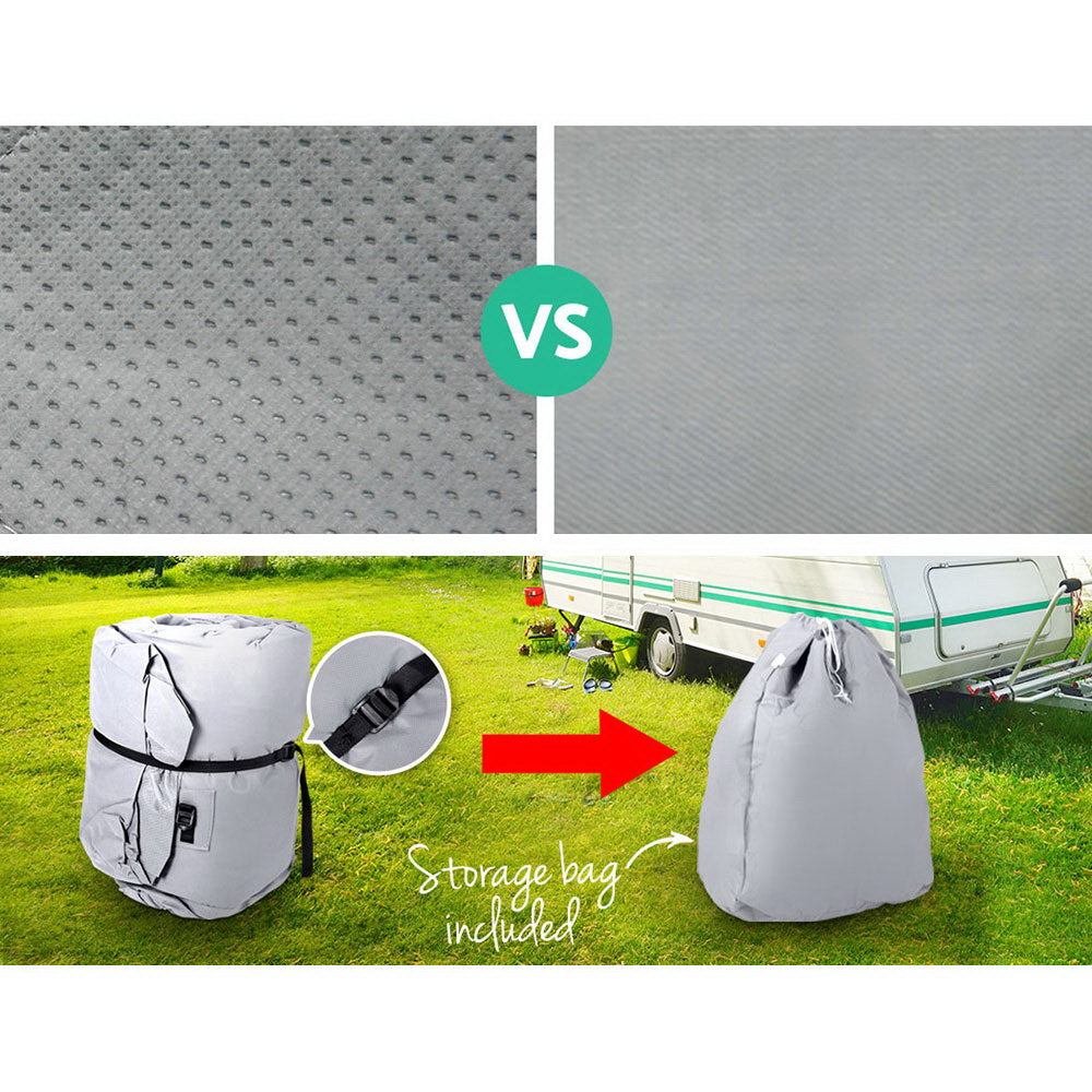 Weisshorn 18-20ft Caravan Cover  – 4-Layer UV & Water-Resistant Protection