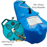 Camp Water Supply Kit – 110L Bladder + 10m Hose