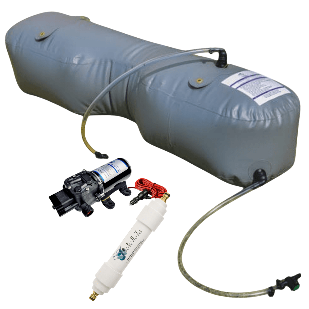 Fleximake 105L Centre Console Cut-Out Drinking Water Bladder – Australian-Made