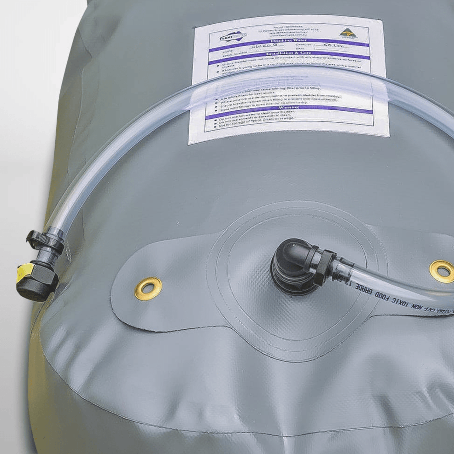 Fleximake 60L Box Type Drinking Water Bladder – Australian-Made