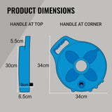 Flat Out 10m Drink Water Hose Kit – 7.5m on Compact Reel + 2.5m Extension