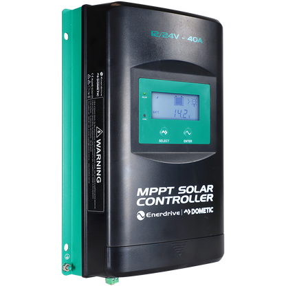 Enerdrive MPPT Solar Charge Controller – 40A 12/24V (w/ LCD Display)