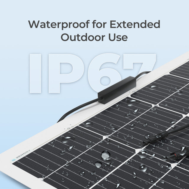 Renogy 200W 12V Flexible & Lightweight Monocrystalline Solar Panel – Bendable, Durable & High Efficiency