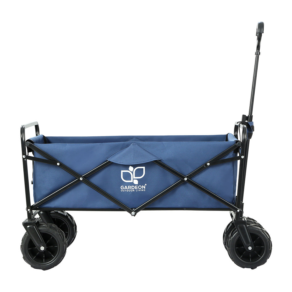 Gardeon Folding Cart – 120kg Heavy-Duty Camping & Beach Trolley