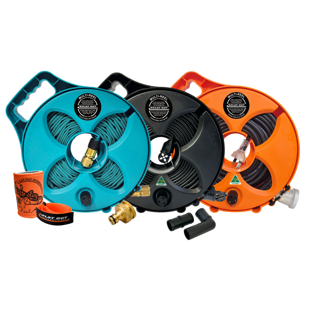 Flat Out Caravan Hose Starter Pack Stack V1 – Compact Camper Essentials