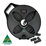 25mm Flat Out Sullage Hose: 9m on Narrow Multi-Reel