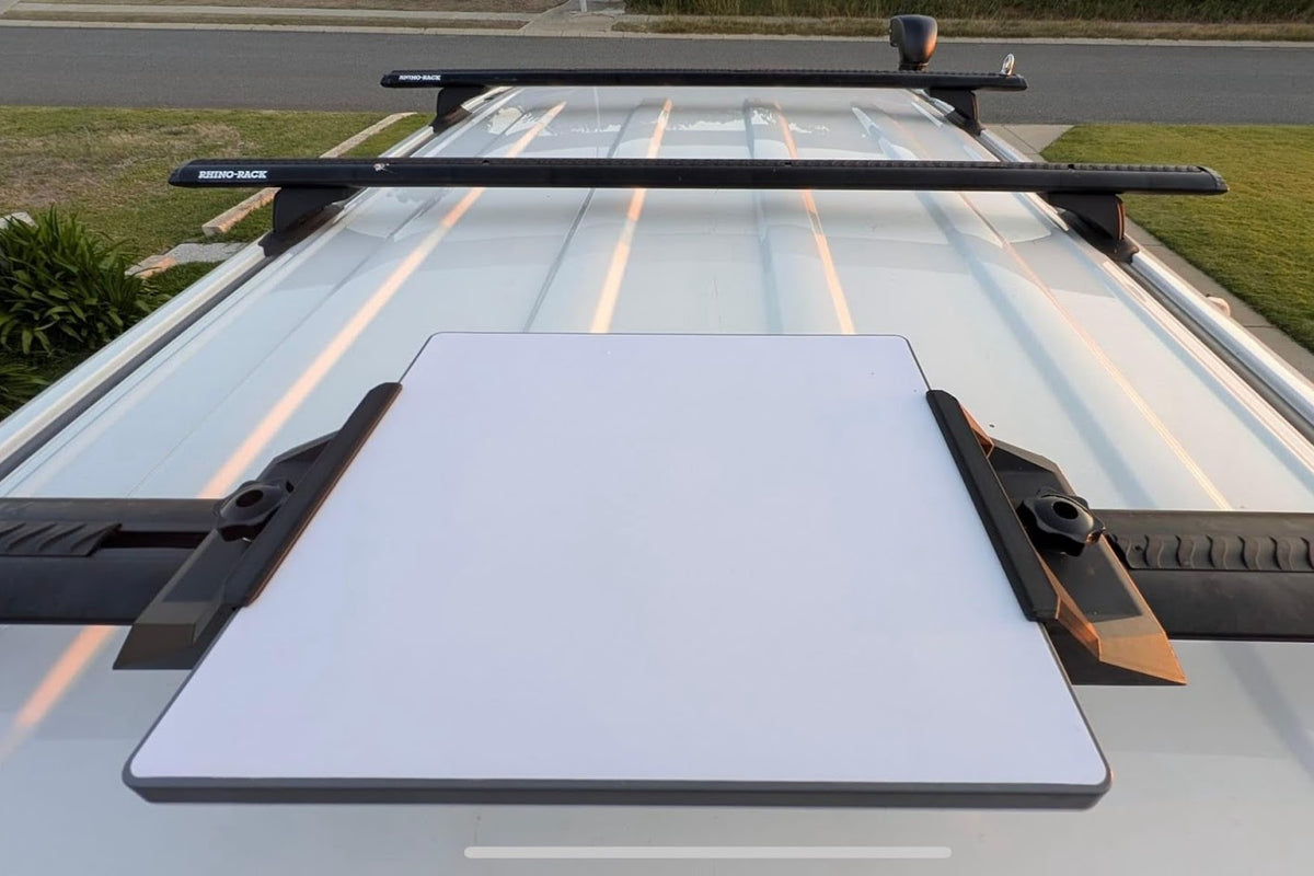 Starlink Mini Roof Rack Mount – 3-Point T-Slot System (Optional Clear Shield & Stainless Bolts)