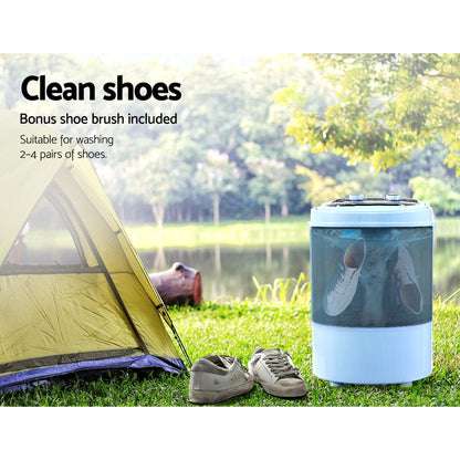 Devanti Portable Washing Machine 3KG – Black