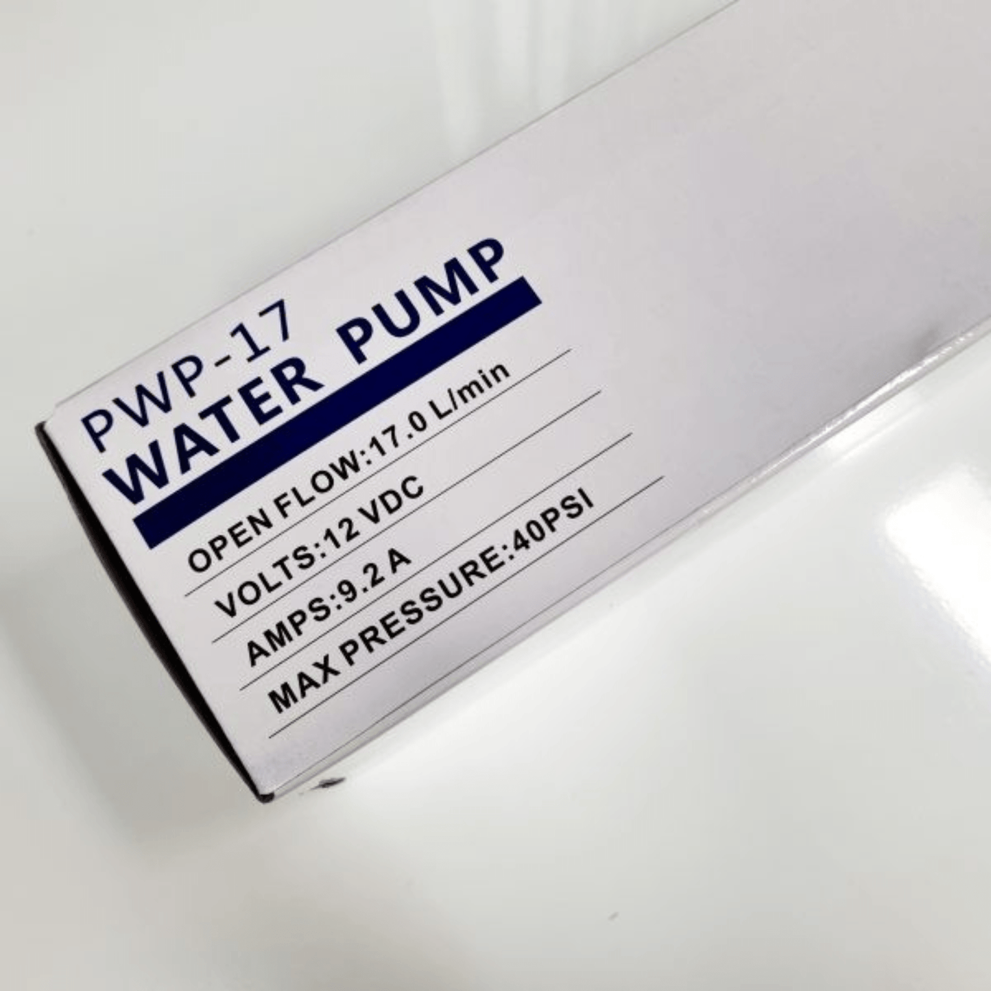 Fleximake High-Flow 12V Transfer Water Pump – 17L/Min with Quick-Connect Fittings