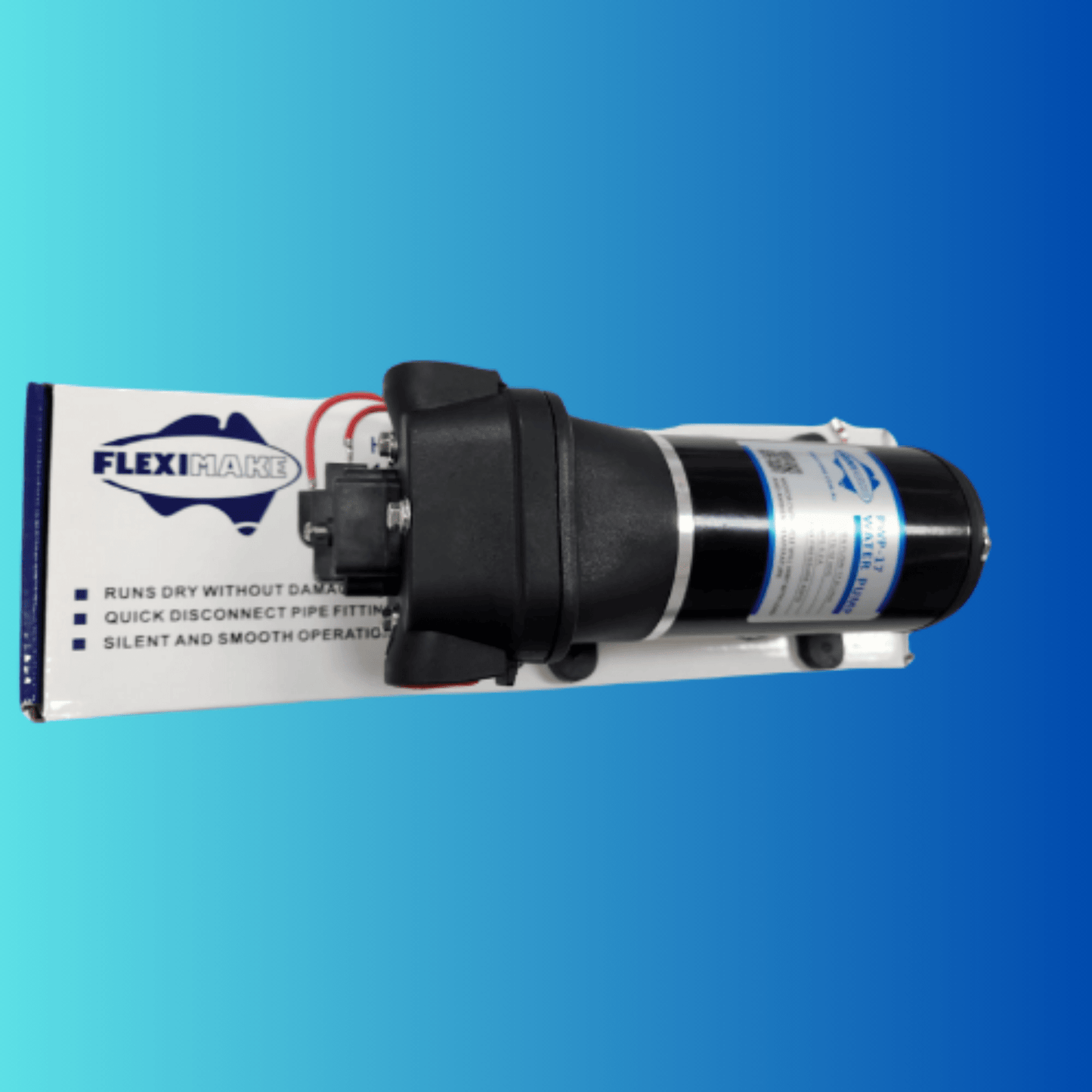 Fleximake High-Performance Pressure Water Pump – 17L/Min Flow with Pressure Switch