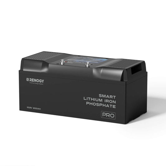Renogy 12V 200Ah Pro Deep Cycle LiFePO₄ Lithium Battery – Bluetooth, Self-Heating & Extreme Safety