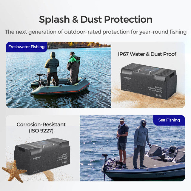 Renogy 12V 200Ah Pro Deep Cycle LiFePO₄ Lithium Battery – Bluetooth, Self-Heating & Extreme Safety