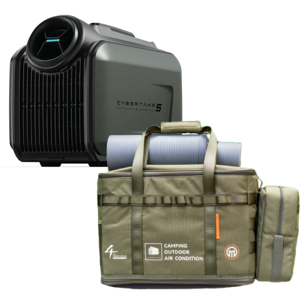 Cybertake S1 Pro portable air conditioner with carry bag