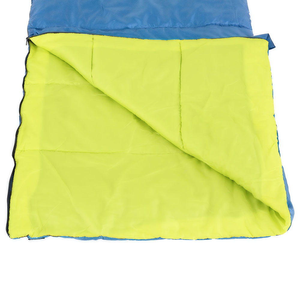 Weisshorn Double Sleeping Bag -5°C | Thermal 2-in-1 Camping Blanket for Hiking, Tent & Outdoor Adventures – Grey