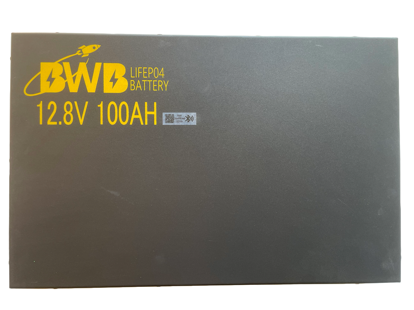 BWB Super Slim 100Ah 12V LiFePO₄ Lithium Battery (Optional Bluetooth Monitoring) — Australian Made
