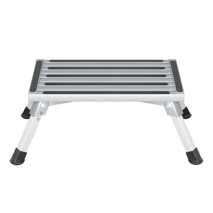 Weisshorn Folding Aluminium Caravan Step – 200kg Weight Capacity