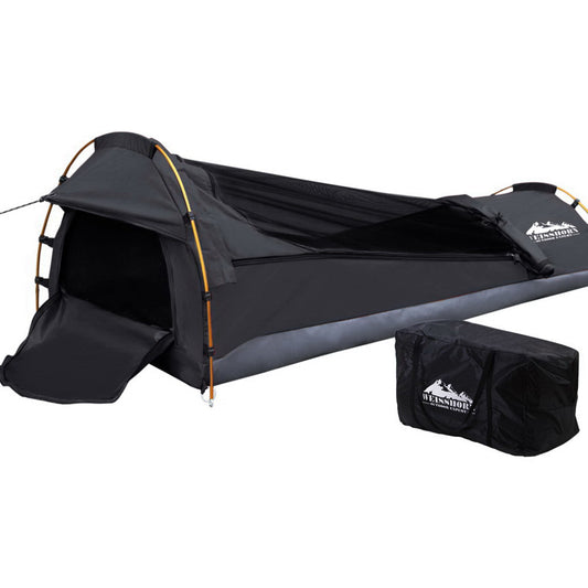 Weisshorn Biker Single Canvas Swag – Grey