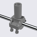 Starlink Gen 2 Bull Bar Mount – Quick-Fit Mount for Tubes & Rails (25mm–76mm Options)