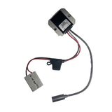 Bottom view of Starlink Mini Anderson Plug Power Supply showing converter label and wiring