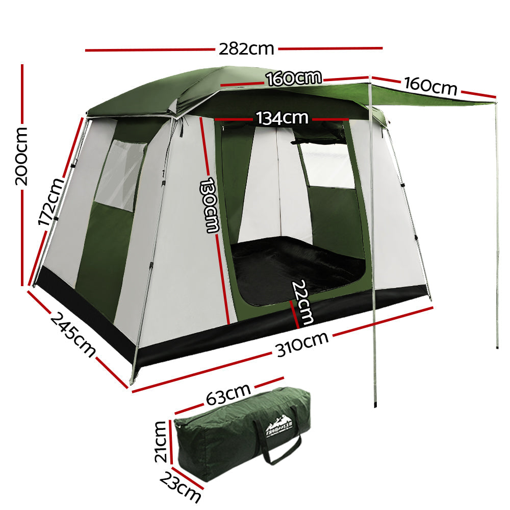 Weisshorn Camping Tent – 6 Person Family Dome