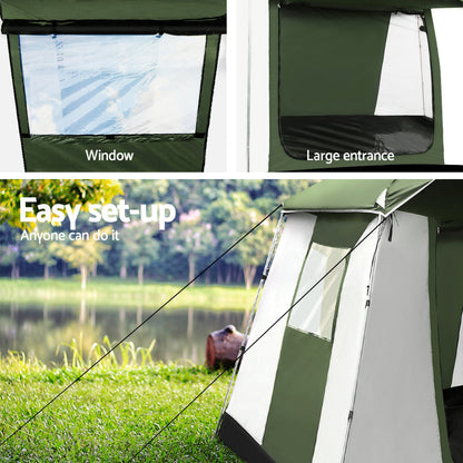 Weisshorn Camping Tent – 6 Person Family Dome